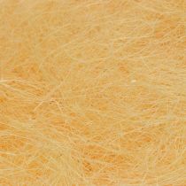 Sisal Abrikos naturmateriale fyld uld deco fiber 300g