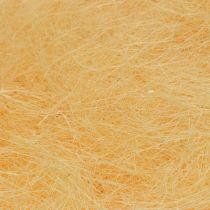Sisal Abrikos naturmateriale fyld uld deco fiber 300g