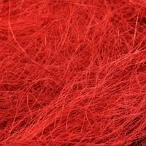 Sisal rød bordeaux naturfiber 300g