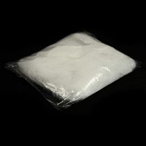 Artikel Hvidt sisalgræs til hobbybrug. Dekorativt naturmateriale til bryllupper, påske og jul. 300 g