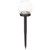 Artikel Havelampe, kuglelampe med jordspyd til udendørs belysning, 36 cm, 4 stk.