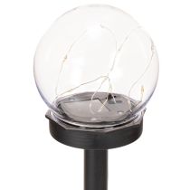 Artikel Havelampe, kuglelampe med jordspyd til udendørs belysning, 36 cm, 4 stk.