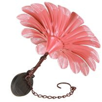 Artikel Solar LED Blomsterhave Lys LED Metal Pink Ø30cm