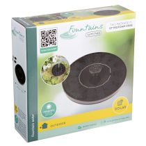Artikel Solar fontæne fontæne Ø16cm sort 5 dyser