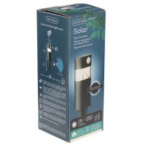 Artikel Solcellehavelampe med bevægelsessensor, LED, 34 cm