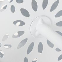 Artikel Solcelledrevet bordlampe med blomstermønster til belysning af altan, terrasse eller have, 28 cm