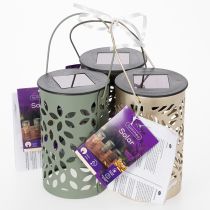 Artikel Solcellelampe udendørs havebelysning med fint mønster til sommernætter 22 cm 3 stk.