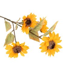 Artikel Kunstig solsikkeblomst, naturtro dekoration, 72 cm, 2 stk.