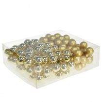 Artikel Mini juletræskugler glas spejl bær Ø20mm 140 stk