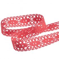 Artikel Blondebånd gavebånd pink koral 18mm 20m