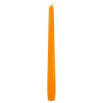 Taper stearinlys 250/23 Orange 12 stk
