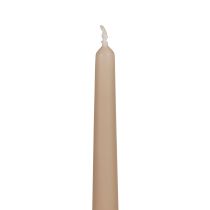 Tilspidsede lys Wenzel lys beige 250/23mm 12stk
