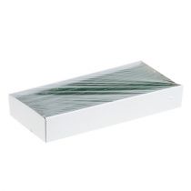 Artikel Taper lys mørkegrøn ensfarvet 34 x 240mm 4 stk