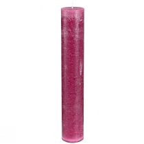 Artikel Koniske lys ensfarvede lys Berry 50x300mm 4 stk