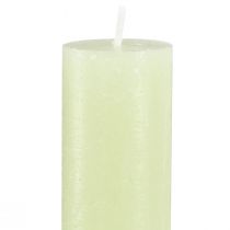 Artikel Pindelys limegrønne ensfarvede lys 34x300mm 4 stk