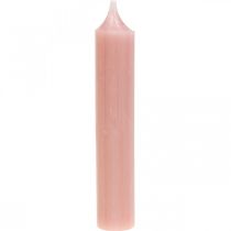 Stangelys, korte, lys pink til deco-løkke Ø21/110mm 6 stk.