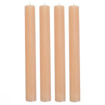 Artikel Pindelys indfarvet Ferskenlys orange 34×300mm 4 stk