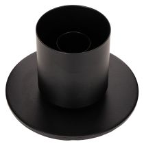 Artikel Konisk lysestage med glascylinder. Enkel og tidløs. 31 cm