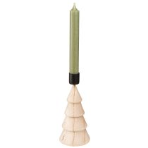Artikel Stagelysholder trædekoration juletræ naturlig H16cm 2 stk