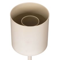Artikel Lysestage med glascylinder på metalbase 50 cm