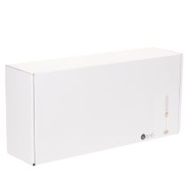 Artikel Lysestage med glascylinder på metalbase 50 cm