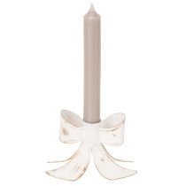 Artikel Vintage sløjfelysholder, 12 cm
