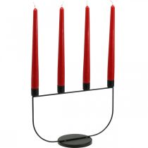 Lysestage, lysestage adventskrans 27,5cm H18,5cm