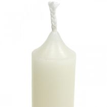 Stanglys korte Stearinlys creme til arrangement Ø22/110mm 6stk