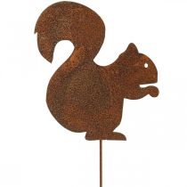 Havestik egern patina dekorativt stik 20cm