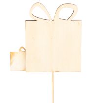 Artikel Plantemarkører gavesæt, trædesign, 31 cm, 12 dele