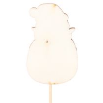 Artikel Dekorative julemandspæle til blomsterarrangementer og potteplanter, 31 cm, 12 stk.