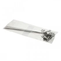 Artikel Blomsterprop metal bi dekoration sort 8,5cm 4 stk