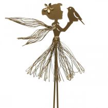 Garden Stake Elf Metal Haveseng Stake Guld 16,5×15cm