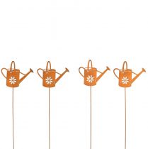 Artikel Blomsterprop metal rustdekoration vandkande 10x8,5cm 4 stk