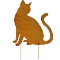 Patina Garden Stake Cat Bed Stake Retro H50cm