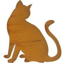 Patina Garden Stake Cat Bed Stake Retro H41,5cm