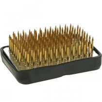 Artikel Hedgehog Kenzan Rektangulær Sølv Messing 50×35mm