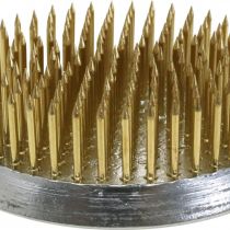 Artikel Plug-in pindsvin Kenzan rund blomst pindsvin sølv messing Ø60mm