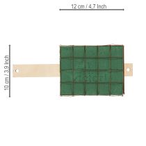 Artikel Blomsterskumstensbund af træ Florette Eco 12×10 cm