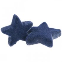 Artikel Juledrys, stjernedrys, blå Ø4/5cm 40 stk