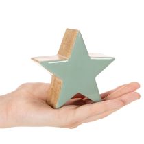 Artikel Dekorativ stjernefigur, borddekoration, 10 cm, 3 stk.
