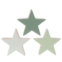 Artikel Dekorativ stjernefigur, borddekoration, 10 cm, 3 stk.