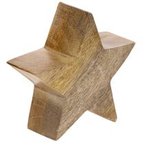 Artikel Dekorativ julestjerneholder til bord eller hylde, 10 cm, 3 stk.