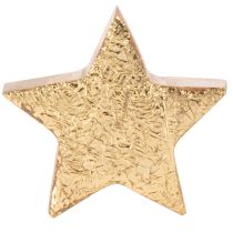 Artikel Dekorativ skinnende stjerne til borddekoration, 5 cm, 9 stk.