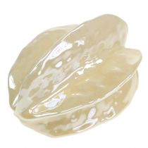 Artikel Dekorativ keramikskulptur af karambolafrugt på 14 cm af stjernefrugt