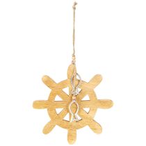 Artikel Rat Trædekoration Naturfisk Sølv Hængende Ø21,5cm