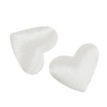 Artikel Hjerter til spredning hvid 1,3cm 500 stk