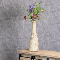 Artikel Kunstig blomsterbuket med farverige blomster, kunstfærdigt arrangeret til stilfuld dekoration, 60 cm