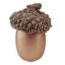 Artikel Scatter dekoration agern efterår vinter guld 3cm 36 stk