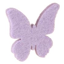 Artikel Scatter Dekoration Spring Sommerfugle Blomster 6 Farver 4cm 72 Stk